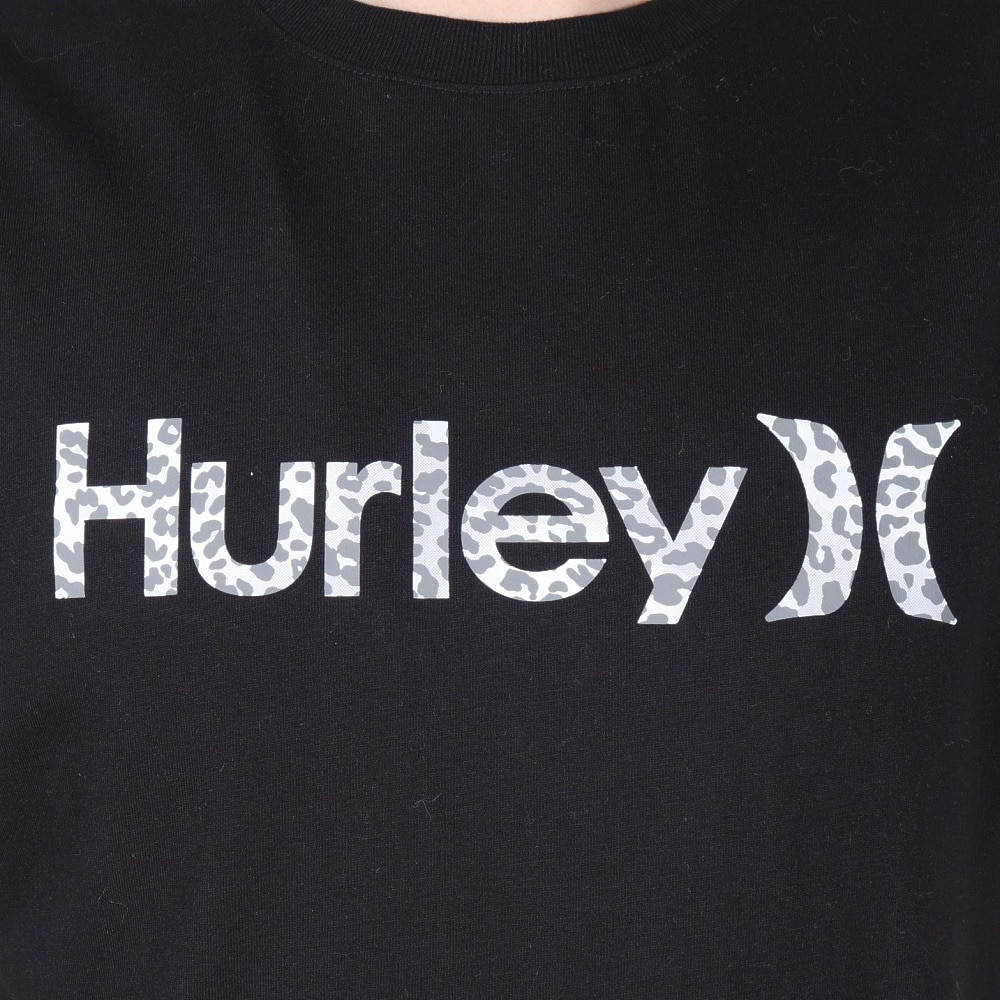 ハーレー（HURLEY）（メンズ）レオパード ワン アンド オンリー半袖Tシャツ MSS2411033-BLK