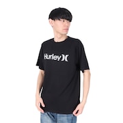 (メンズ)レオパード ワン アンド オンリー半袖Tシャツ MSS2411033-BLK