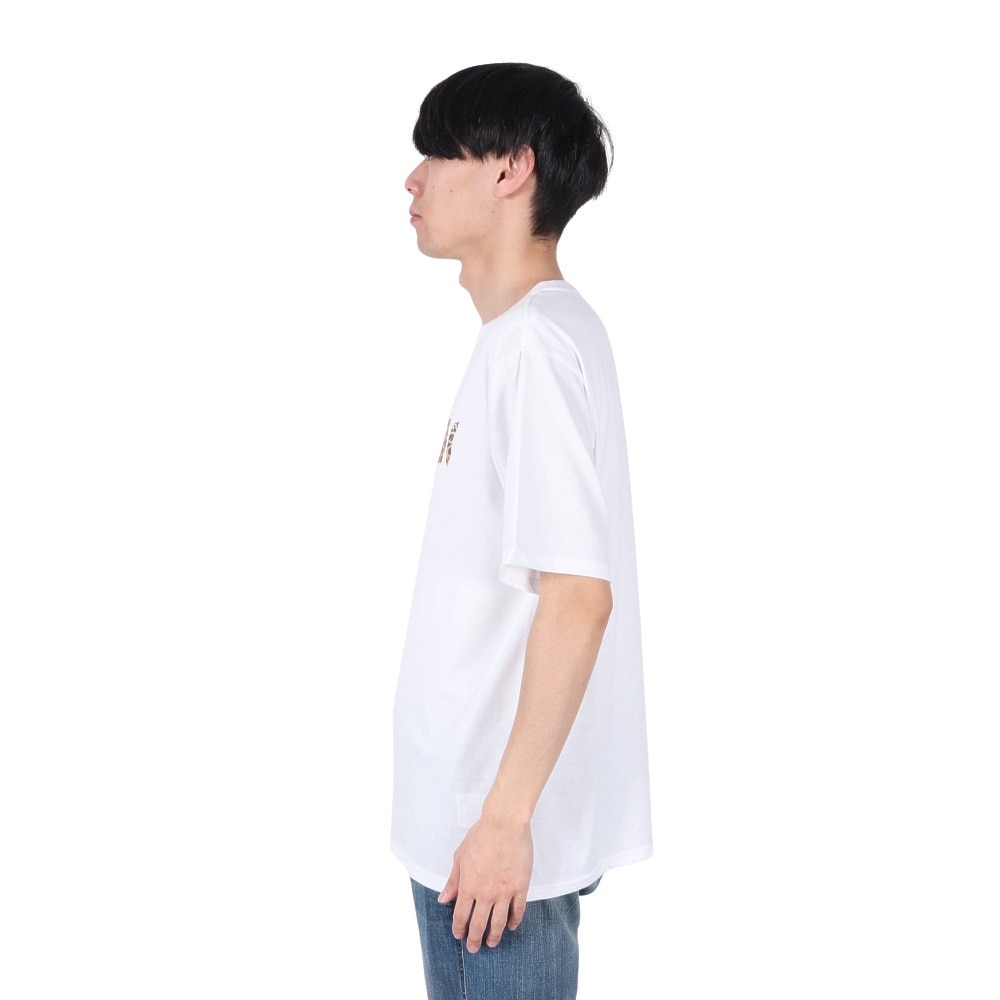 ハーレー（HURLEY）（メンズ）レオパード ワン アンド オンリー半袖Tシャツ MSS2411033-WHT