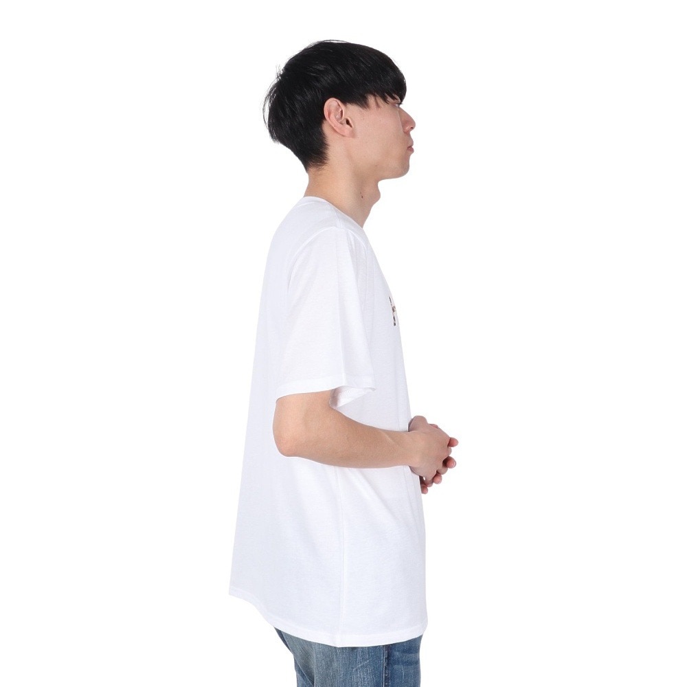 ハーレー（HURLEY）（メンズ）レオパード ワン アンド オンリー半袖Tシャツ MSS2411033-WHT