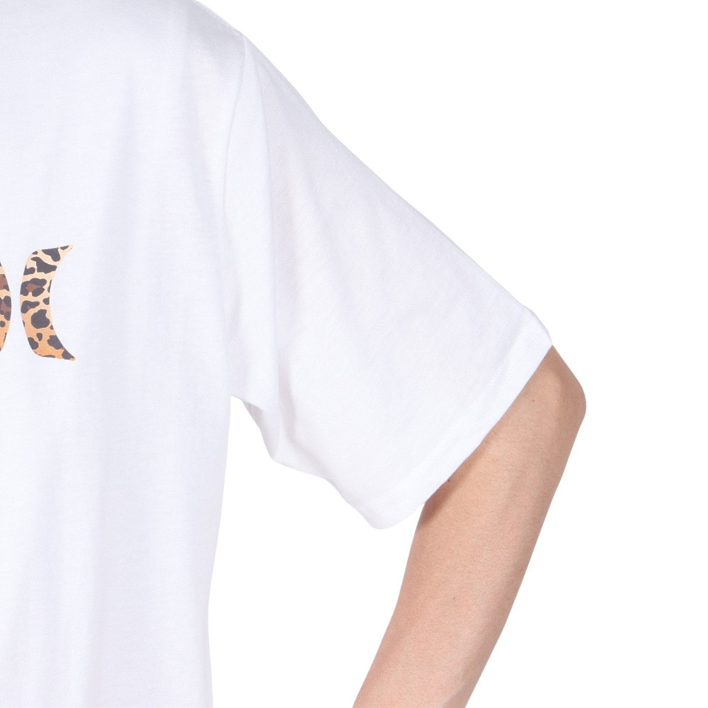 ハーレー（HURLEY）（メンズ）レオパード ワン アンド オンリー半袖Tシャツ MSS2411033-WHT
