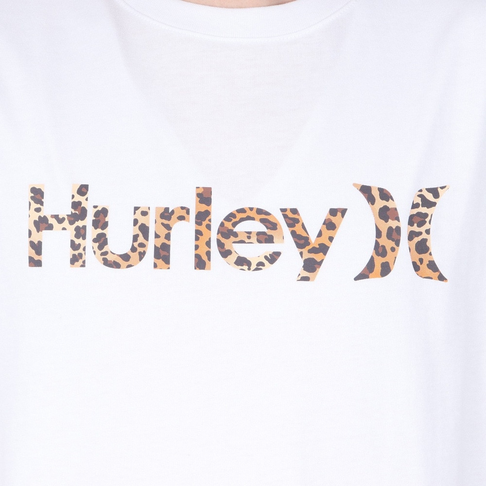 ハーレー（HURLEY）（メンズ）レオパード ワン アンド オンリー半袖Tシャツ MSS2411033-WHT