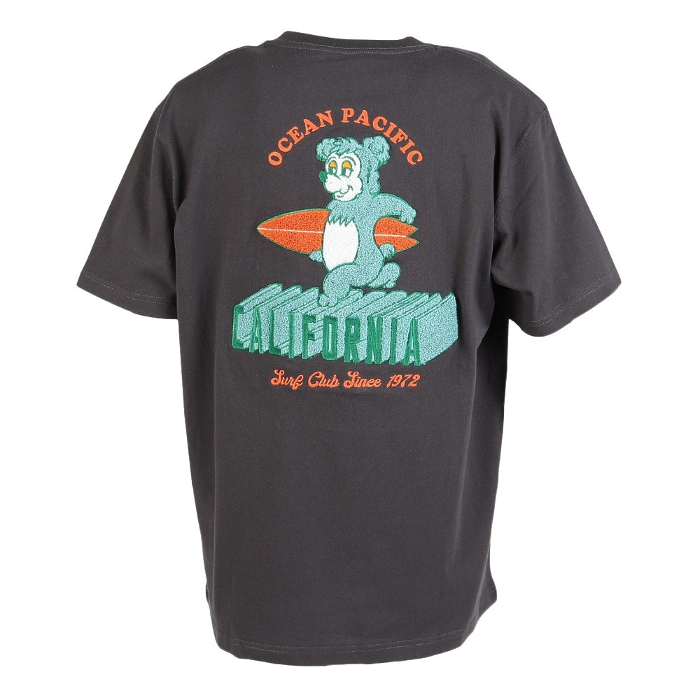 オーシャンパシフィック（Ocean Pacific）（メンズ）CALIFORNIA BEAR バック刺繍 Tシャツ 515501CGY