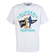 (メンズ)半袖Tシャツ California Bear 515502WT