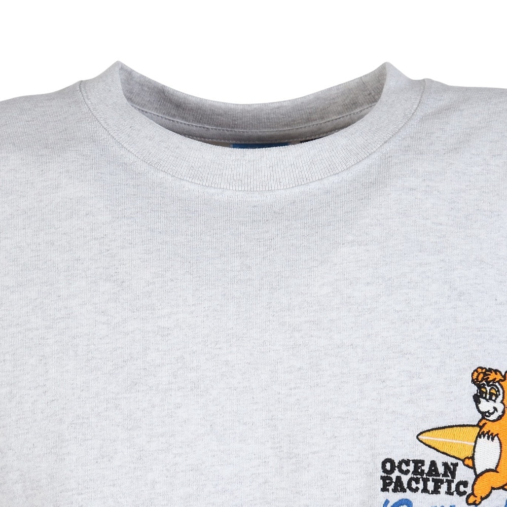 オーシャンパシフィック（Ocean Pacific）（メンズ）半袖Tシャツ ワンポイント Bear 515503GY