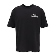 (メンズ)フロント ワンポイント半袖Tシャツ 915503BK