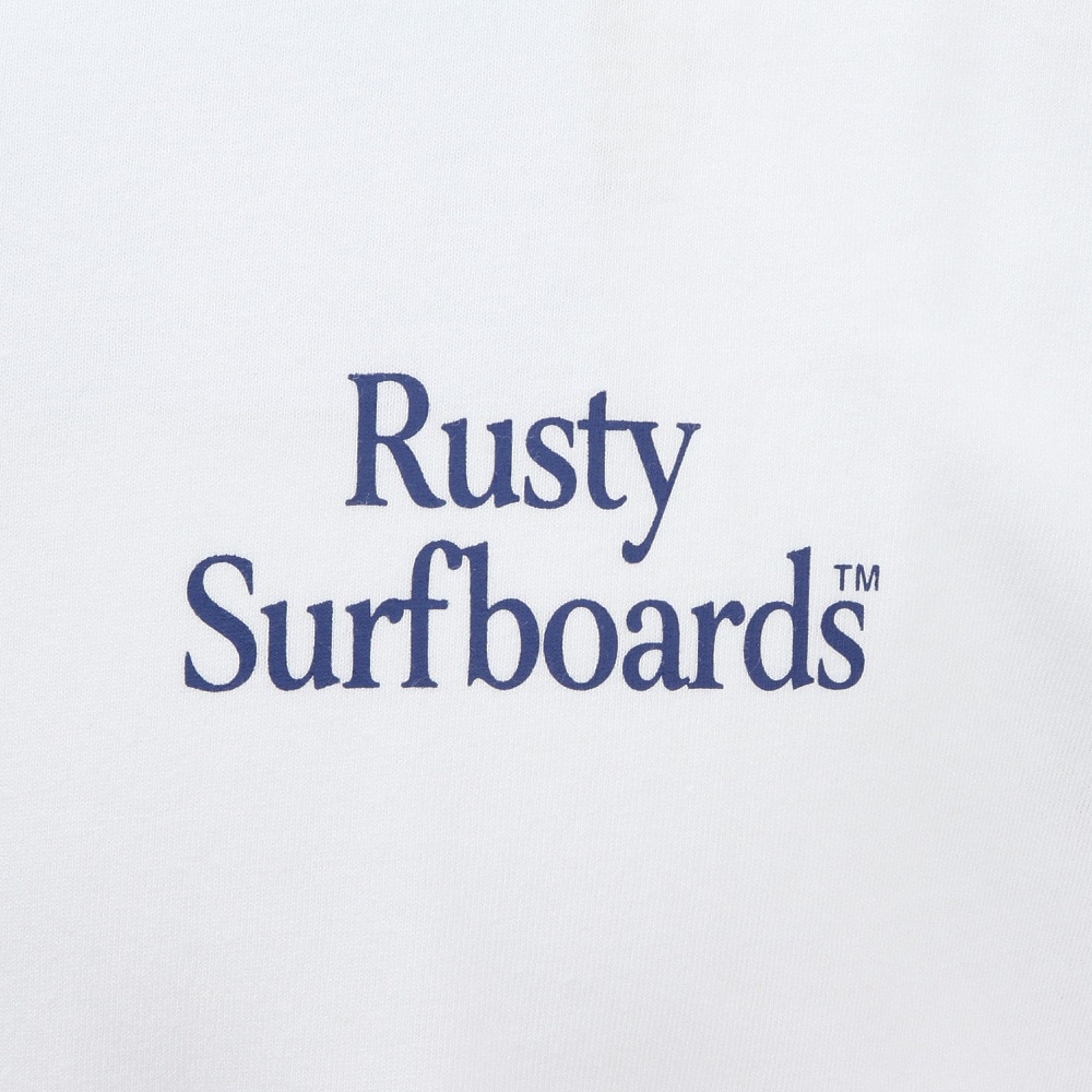 ラスティ（RUSTY）（メンズ）フロント ワンポイント半袖Tシャツ 915503WT