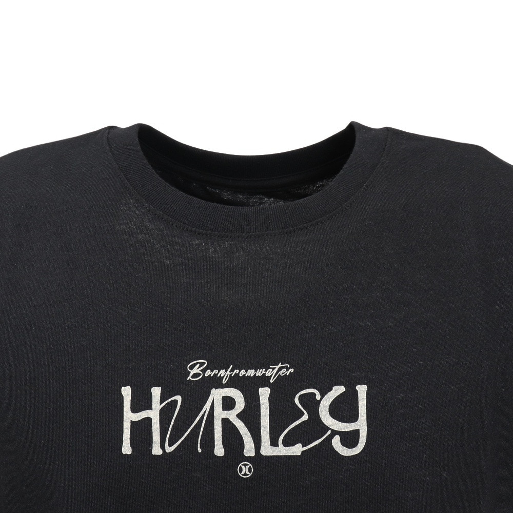 ハーレー（HURLEY）（メンズ）カーヴィー 半袖Tシャツ MCSS251048-BLK