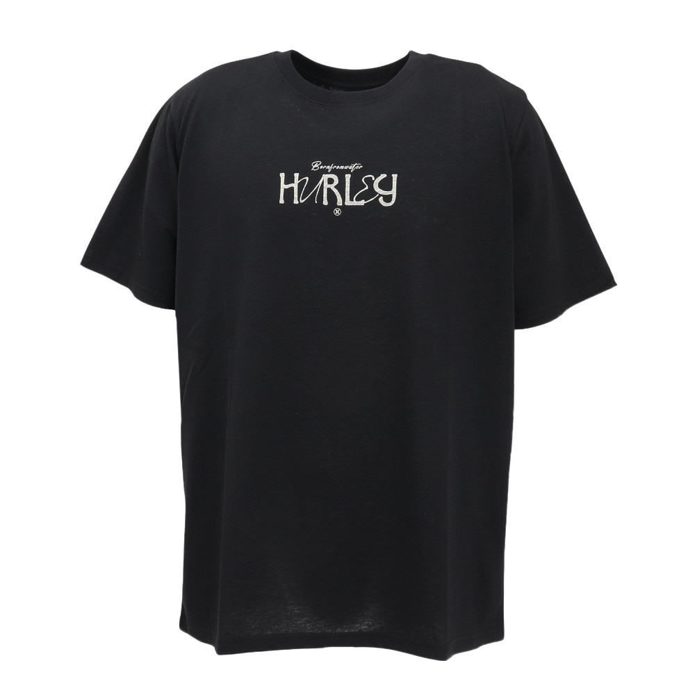 ハーレー（HURLEY）（メンズ）カーヴィー 半袖Tシャツ MCSS251048-BLK