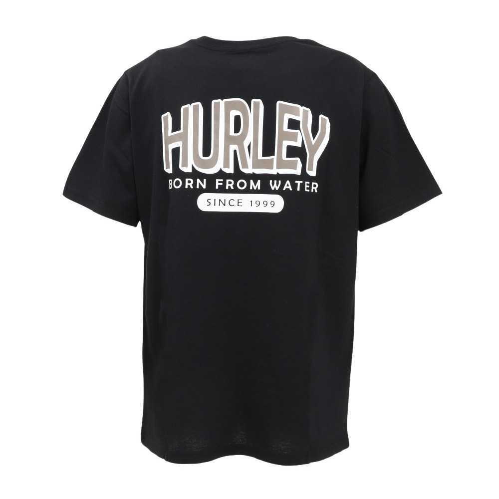 ハーレー（HURLEY）（メンズ）SIGN ショートスリーブTシャツ MCSS251050-BLK