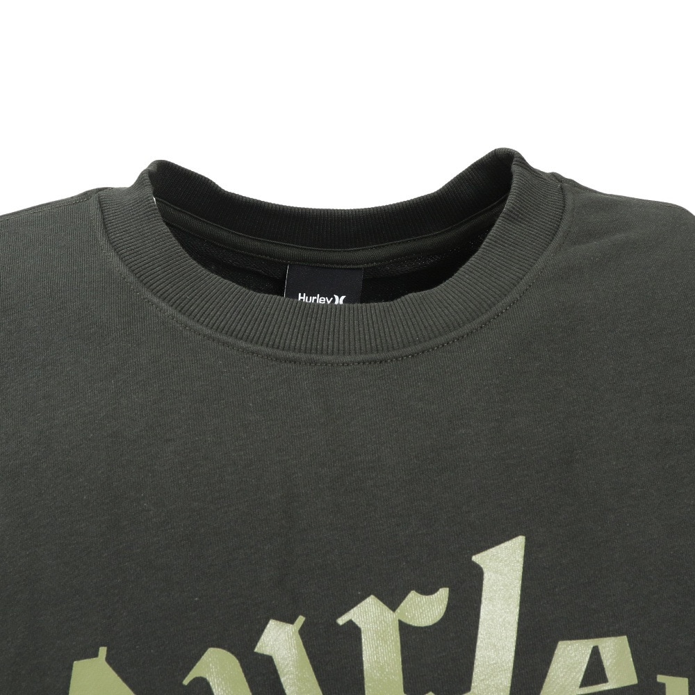ハーレー（HURLEY）（メンズ）TERRY OLD ENGLISH ロゴ オーバーサイズ ショートスリーブTシャツ MCSS251068-TME