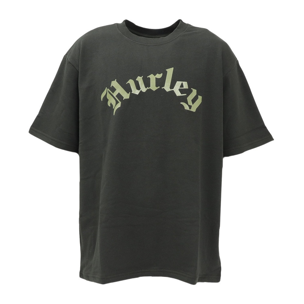 ハーレー（HURLEY）（メンズ）TERRY OLD ENGLISH ロゴ オーバーサイズ ショートスリーブTシャツ MCSS251068-TME