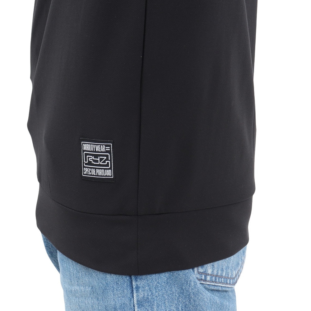 ライズ（RYZ）（メンズ）MFX ニット 半袖Tシャツ RZ10DD25SS0020 BLK