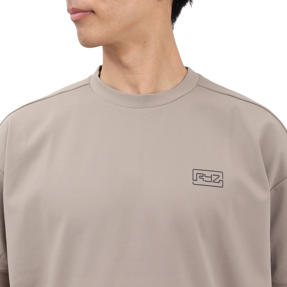 ライズ（RYZ）（メンズ）MFX ニット 半袖Tシャツ RZ10DD25SS0020 SBEG