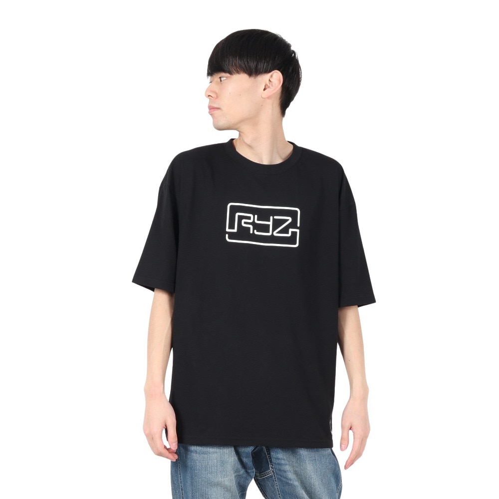 ライズ（RYZ）（メンズ）半袖Tシャツ RZ10DD25SS0023 BLK