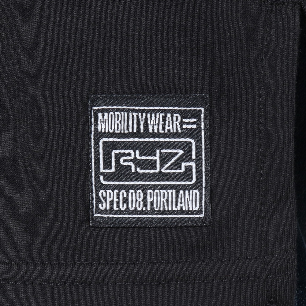 ライズ（RYZ）（メンズ）半袖Tシャツ RZ10DD25SS0023 BLK