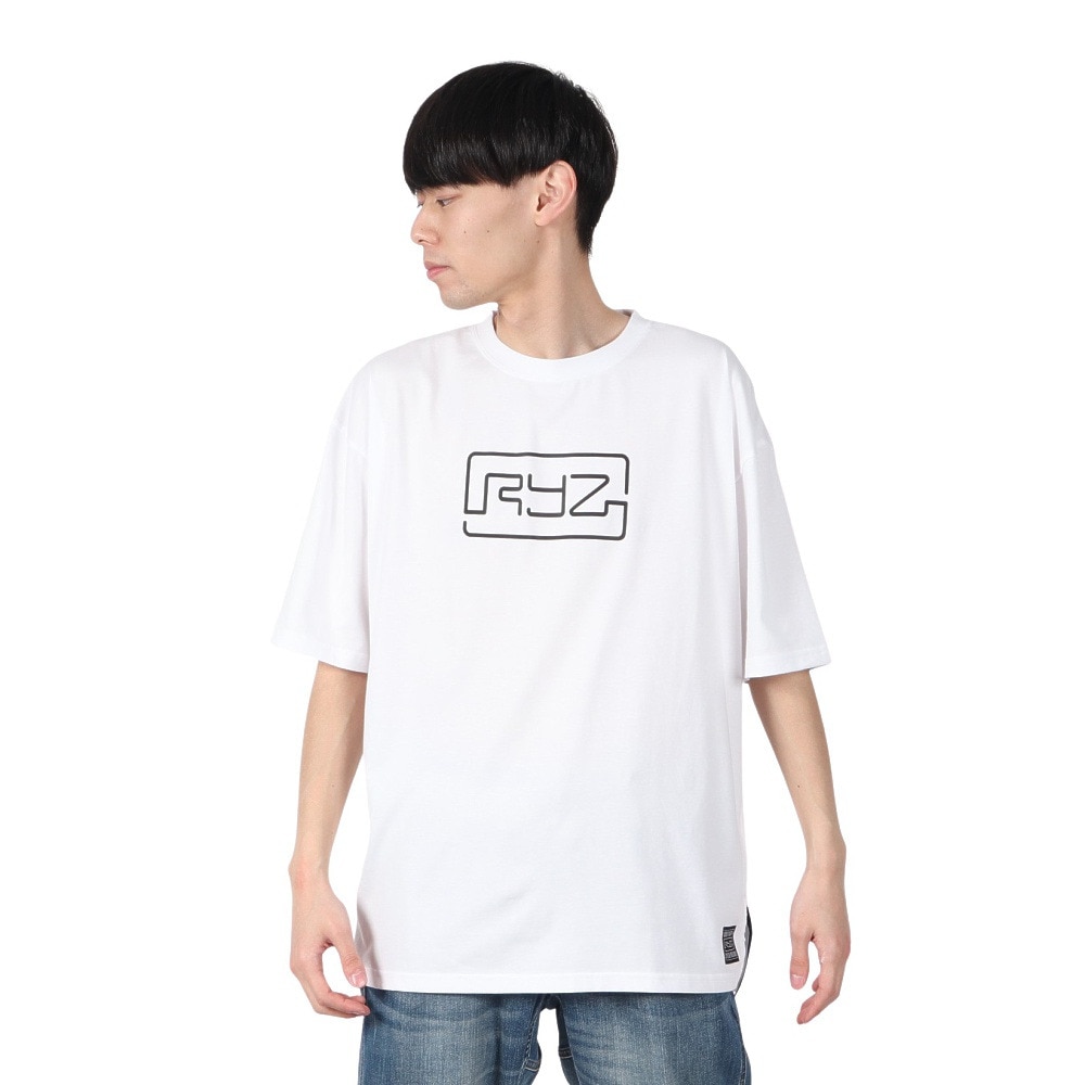 ライズ（RYZ）（メンズ）半袖Tシャツ RZ10DD25SS0023 WHT