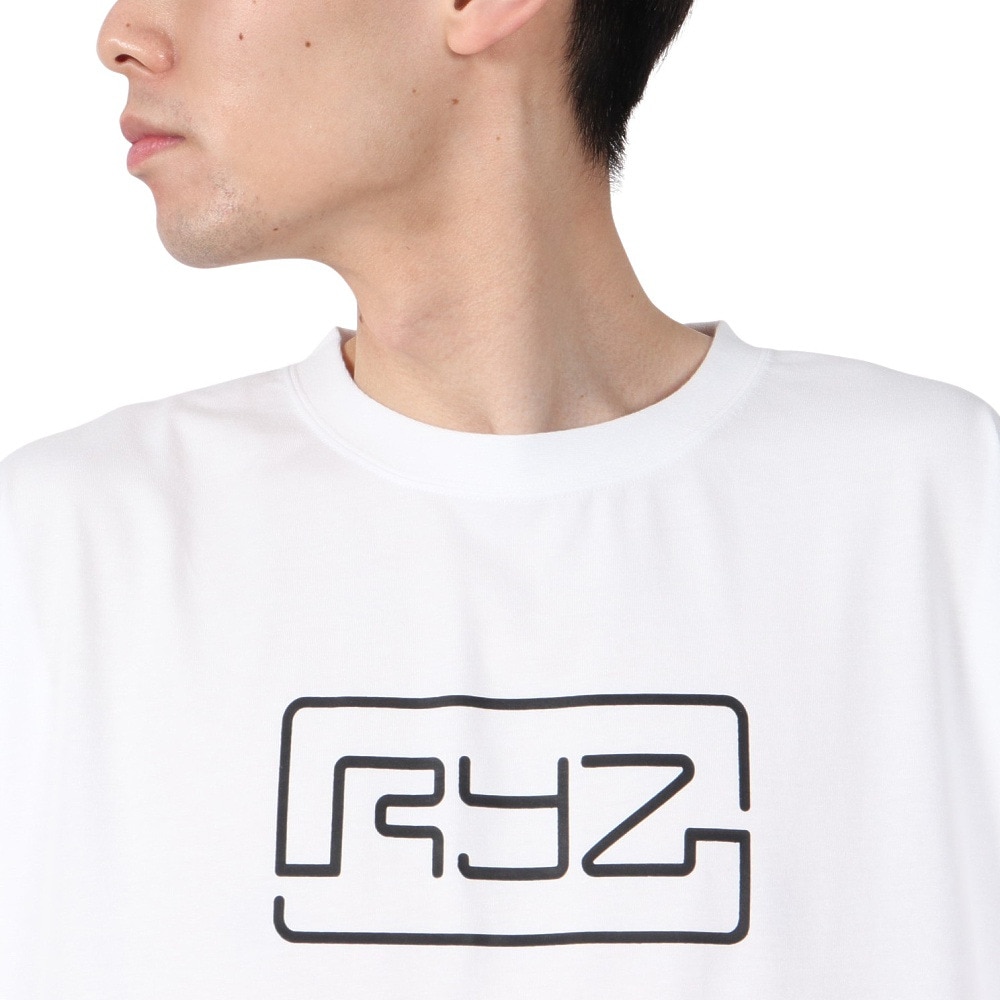 ライズ（RYZ）（メンズ）半袖Tシャツ RZ10DD25SS0023 WHT
