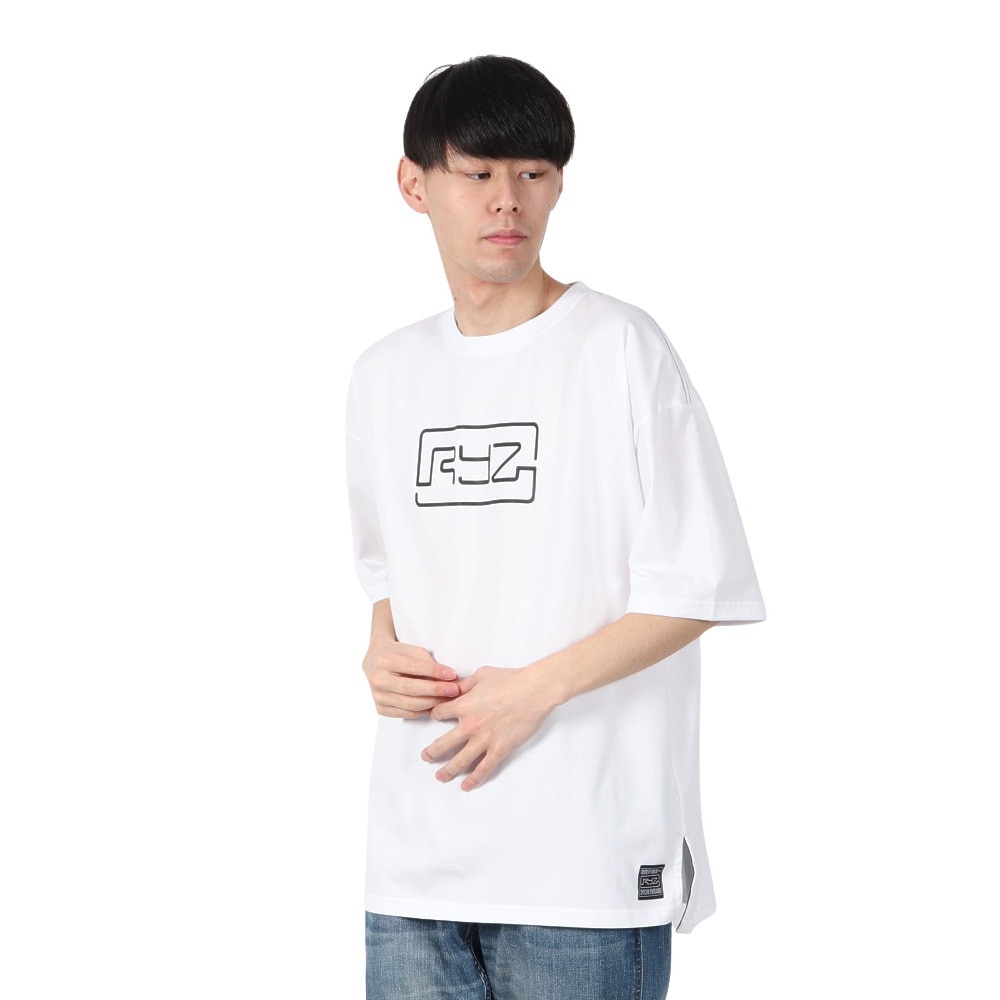 ライズ（RYZ）（メンズ）半袖Tシャツ RZ10DD25SS0023 WHT
