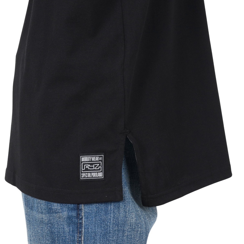 ライズ（RYZ）（メンズ）フォト 半袖シャツ RZ10DD25SS0025 BLK