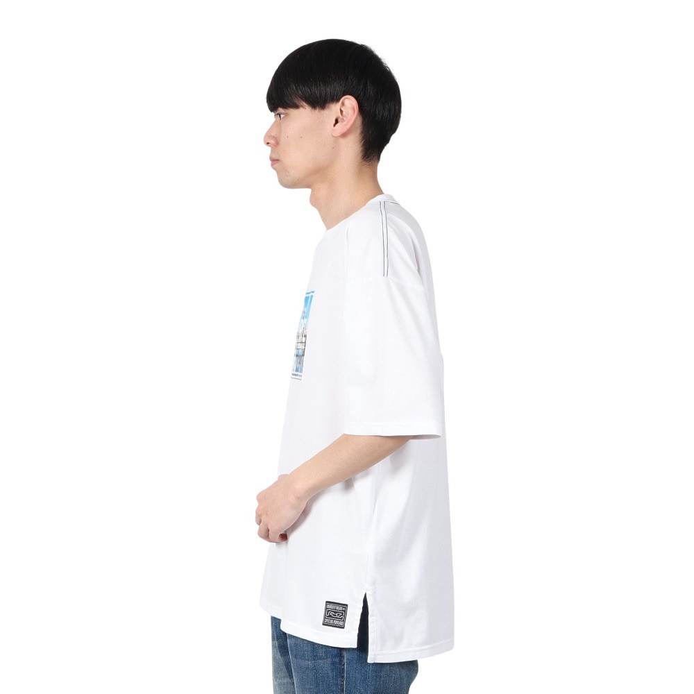 ライズ（RYZ）（メンズ）フォト 半袖Tシャツ RZ10DD25SS0025 WHT