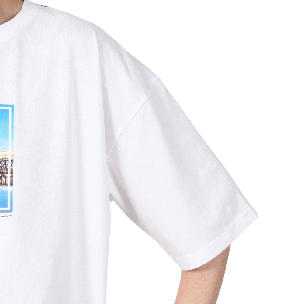 ライズ（RYZ）（メンズ）フォト 半袖Tシャツ RZ10DD25SS0025 WHT