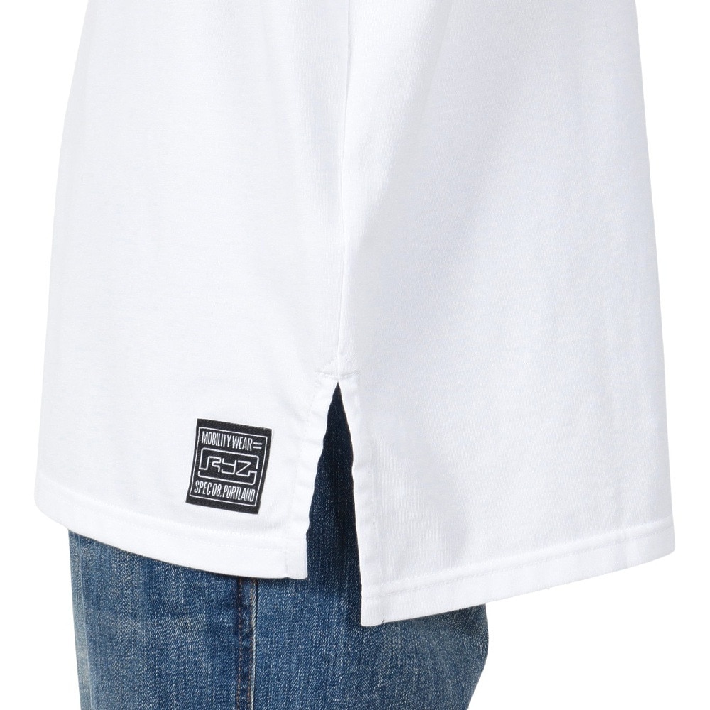 ライズ（RYZ）（メンズ）フォト 半袖Tシャツ RZ10DD25SS0025 WHT