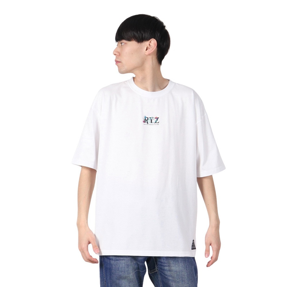 ライズ（RYZ）（メンズ）F.P.P 半袖Tシャツ RZ10DD25SS0026 WHT