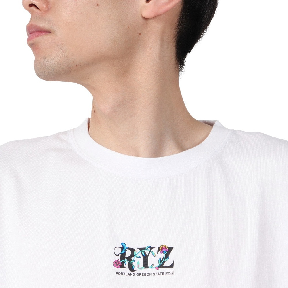 ライズ（RYZ）（メンズ）F.P.P 半袖Tシャツ RZ10DD25SS0026 WHT