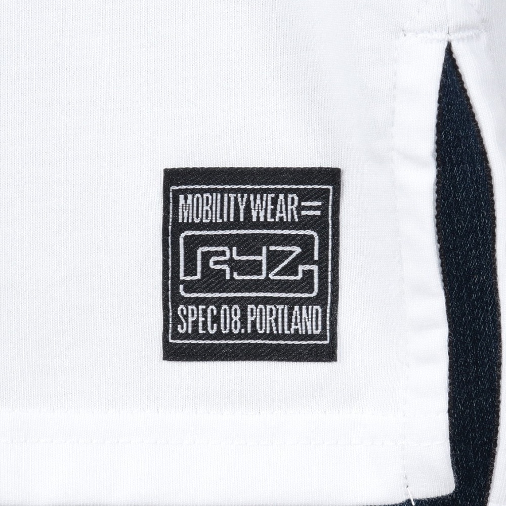 ライズ（RYZ）（メンズ）F.P.P 半袖Tシャツ RZ10DD25SS0026 WHT