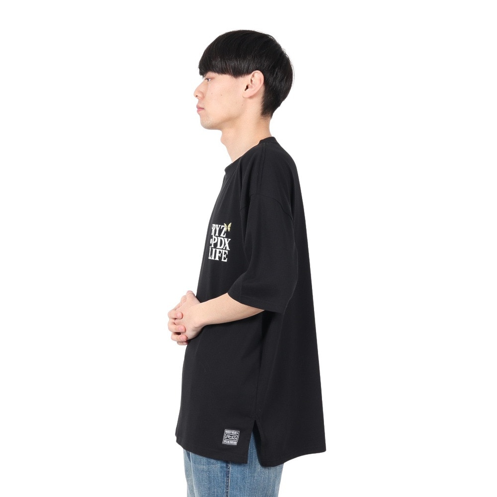 ライズ（RYZ）（メンズ）BUTTERFLY 半袖Tシャツ RZ10DD25SS0027 BLK