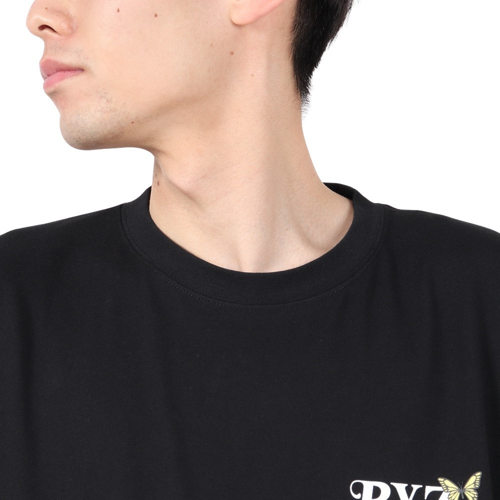 ライズ（RYZ）（メンズ）BUTTERFLY 半袖Tシャツ RZ10DD25SS0027 BLK