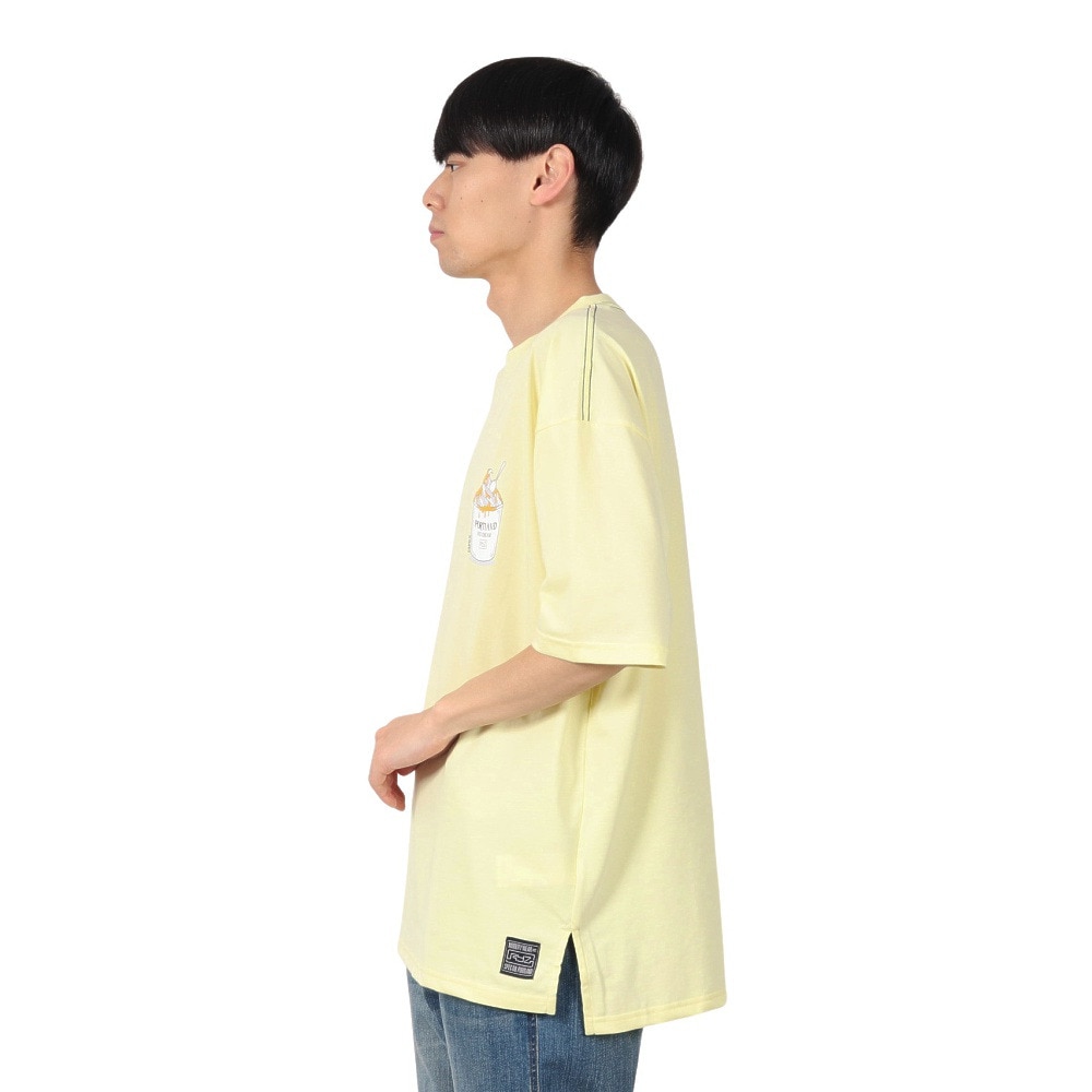 ライズ（RYZ）（メンズ）アイスクリーム 半袖Tシャツ RZ10DD25SS0028 YEL
