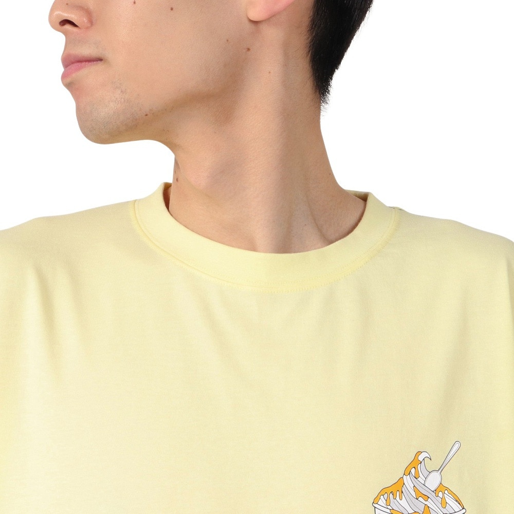 ライズ（RYZ）（メンズ）アイスクリーム 半袖Tシャツ RZ10DD25SS0028 YEL