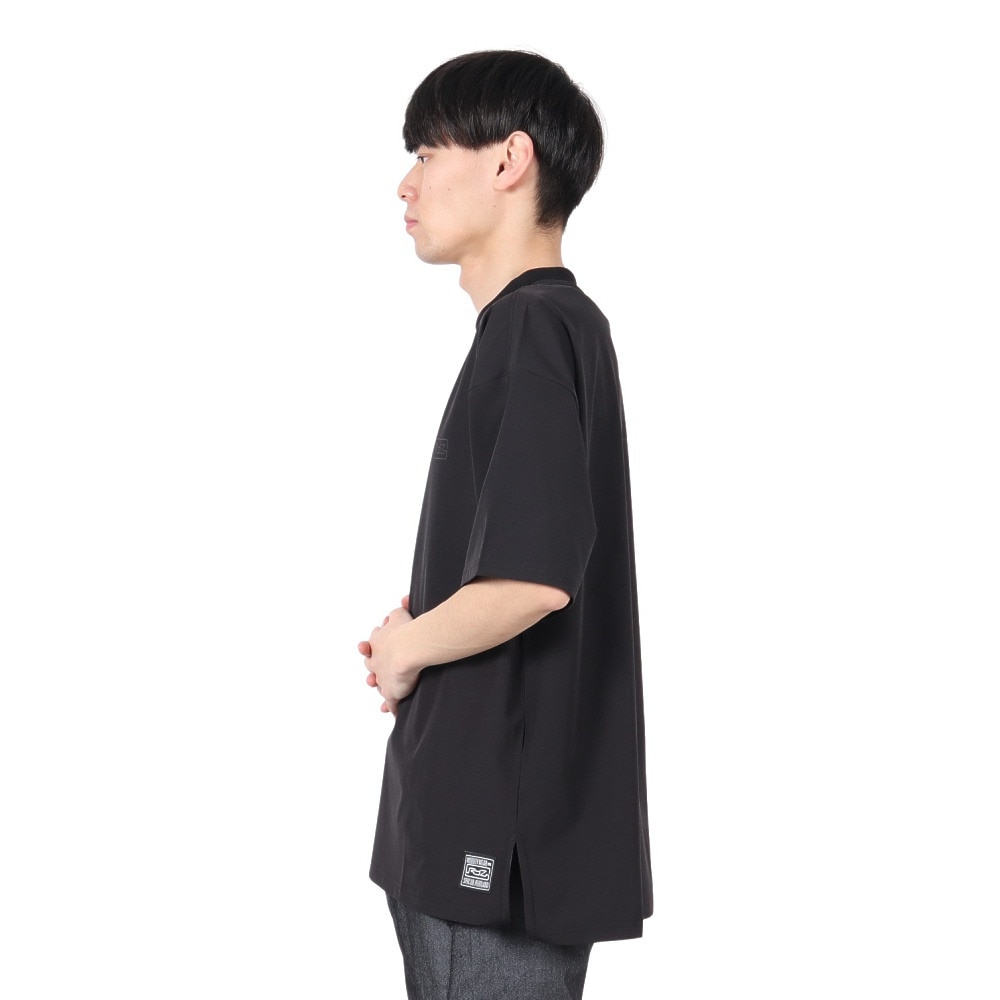 ライズ（RYZ）（メンズ）MFX ウーブン 半袖Tシャツ RZ10EG25SS0016 BLK