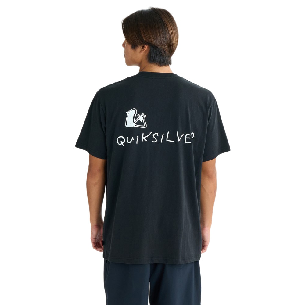 クイックシルバー（Quiksilver）（メンズ）SR DRAWN 半袖Tシャツ 25SUQST252005BLK