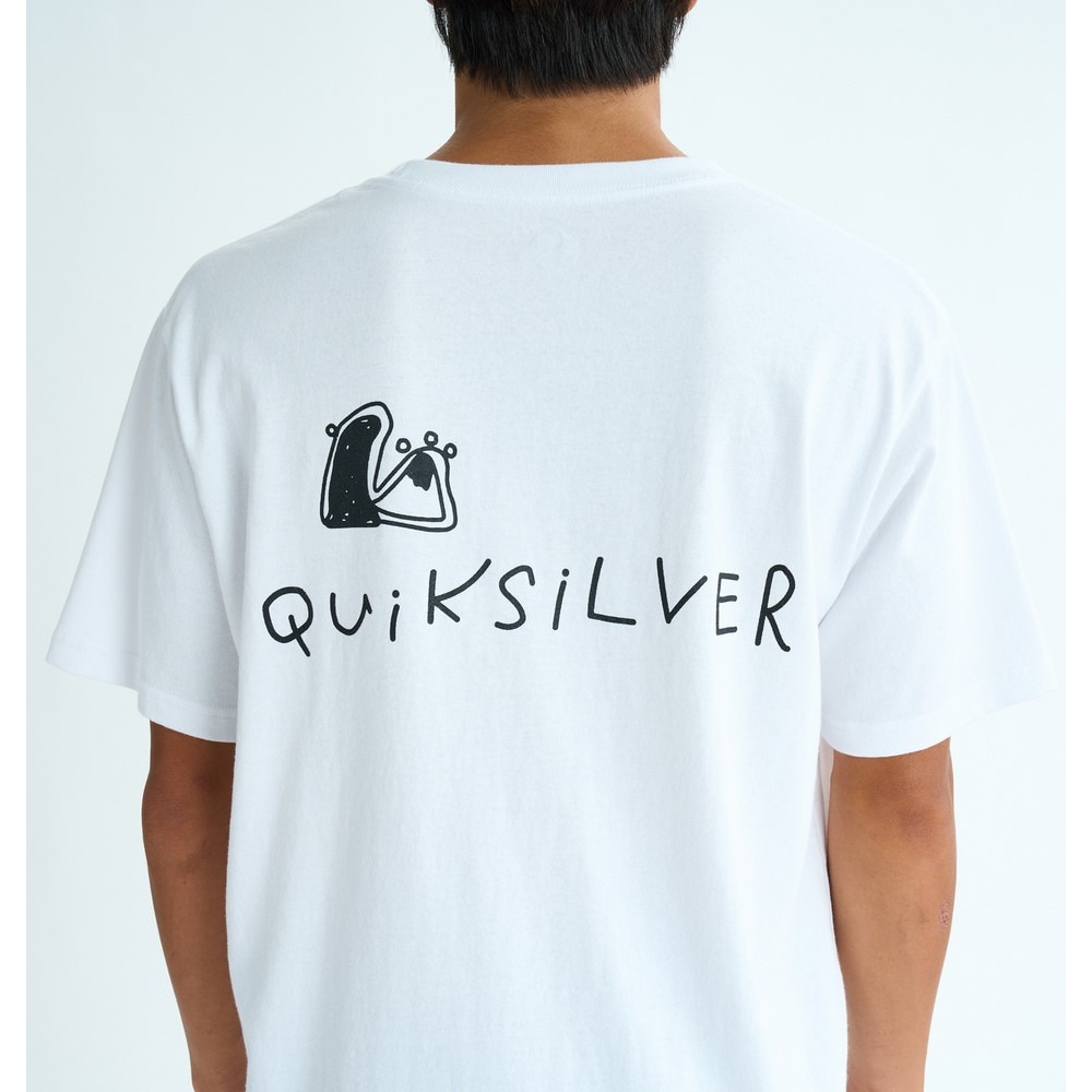 クイックシルバー（Quiksilver）（メンズ）SR DRAWN 半袖Tシャツ 25SUQST252005WHT