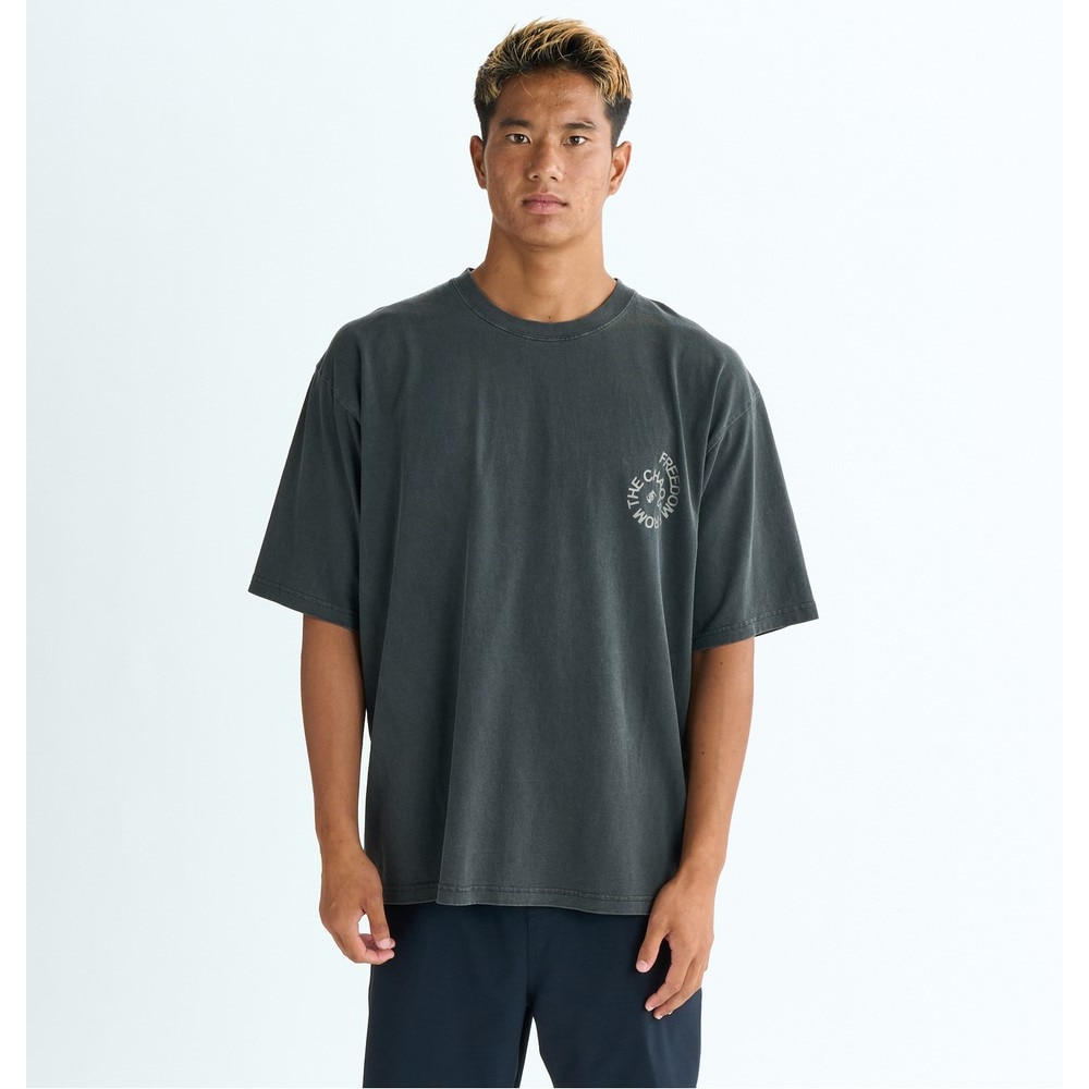 クイックシルバー（Quiksilver）（メンズ）FREEDOM FROM 半袖Tシャツ 25SUQST252012BLK