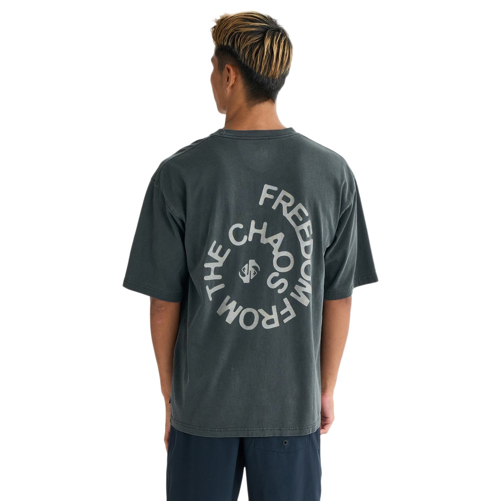 クイックシルバー（Quiksilver）（メンズ）FREEDOM FROM 半袖Tシャツ 25SUQST252012BLK