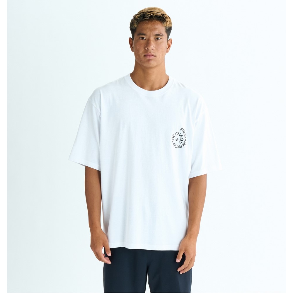 クイックシルバー（Quiksilver）（メンズ）FREEDOM FROM 半袖Tシャツ 25SUQST252012WHT