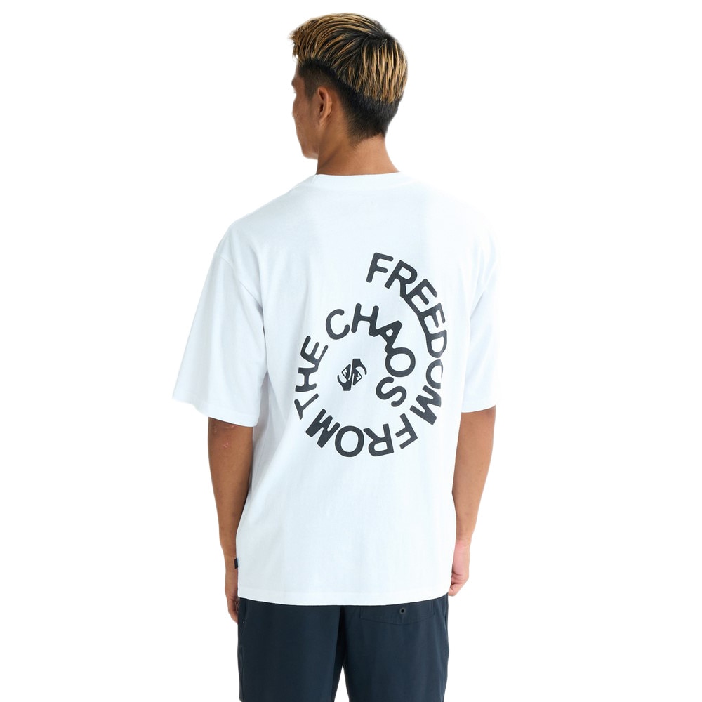 クイックシルバー（Quiksilver）（メンズ）FREEDOM FROM 半袖Tシャツ 25SUQST252012WHT