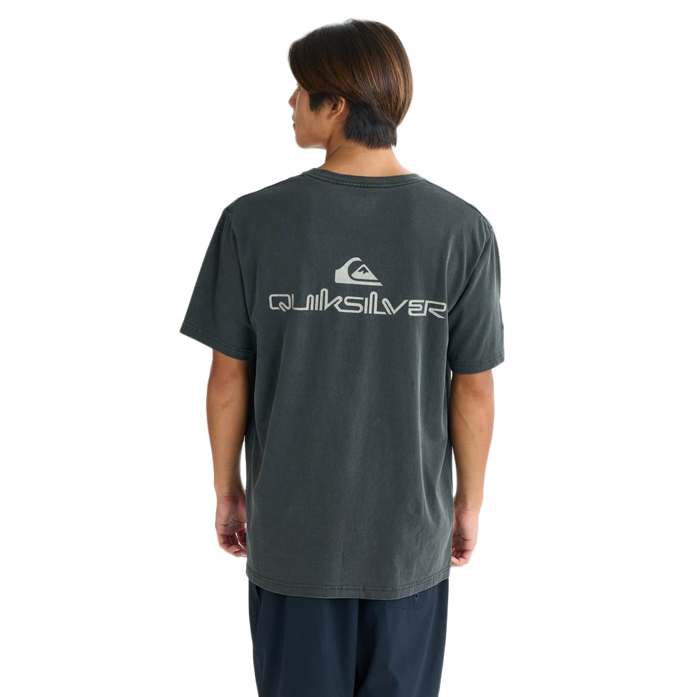 クイックシルバー（Quiksilver）（メンズ）DOUBLE LOGO 半袖Tシャツ 25SUQST252013BLK
