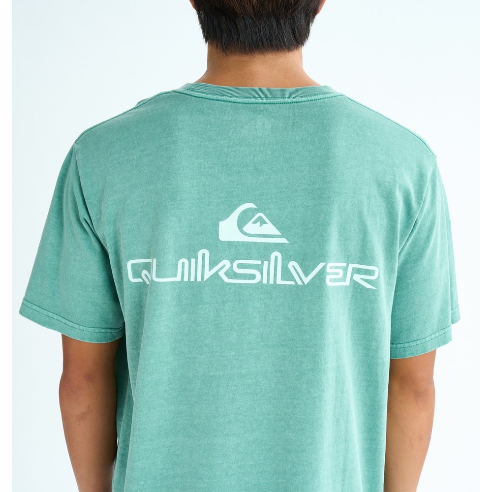 クイックシルバー（Quiksilver）（メンズ）DOUBLE LOGO 半袖Tシャツ 25SUQST252013GRN