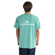 (メンズ)DOUBLE LOGO 半袖Tシャツ 25SUQST252013GRN
