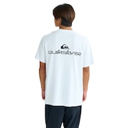(メンズ)DOUBLE LOGO 半袖Tシャツ 25SUQST252013WHT