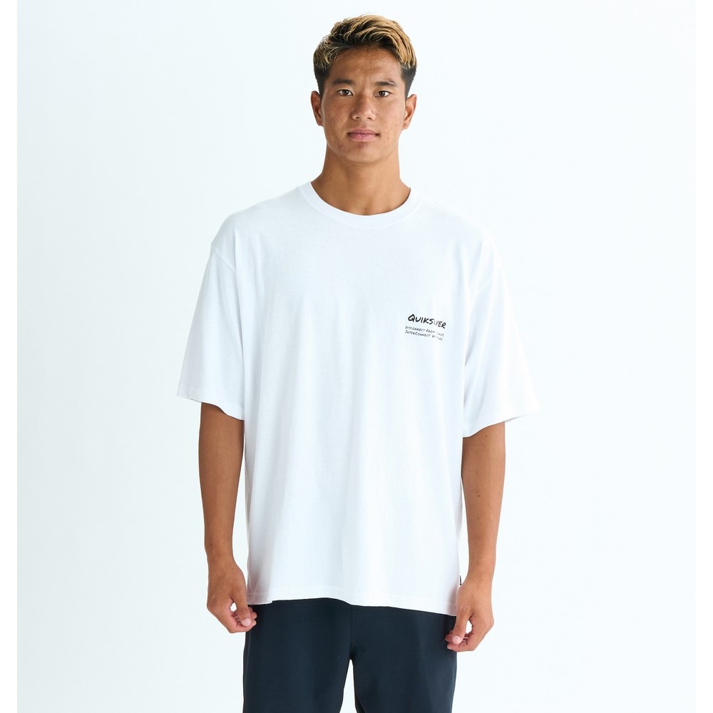 クイックシルバー（Quiksilver）（メンズ）HAND DRAWN 半袖Tシャツ 25SUQST252017WHT
