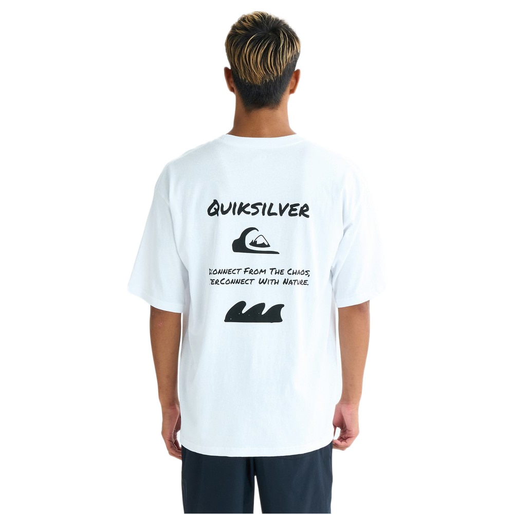 クイックシルバー（Quiksilver）（メンズ）HAND DRAWN 半袖Tシャツ 25SUQST252017WHT