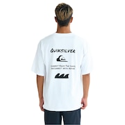 (メンズ)HAND DRAWN 半袖Tシャツ 25SUQST252017WHT