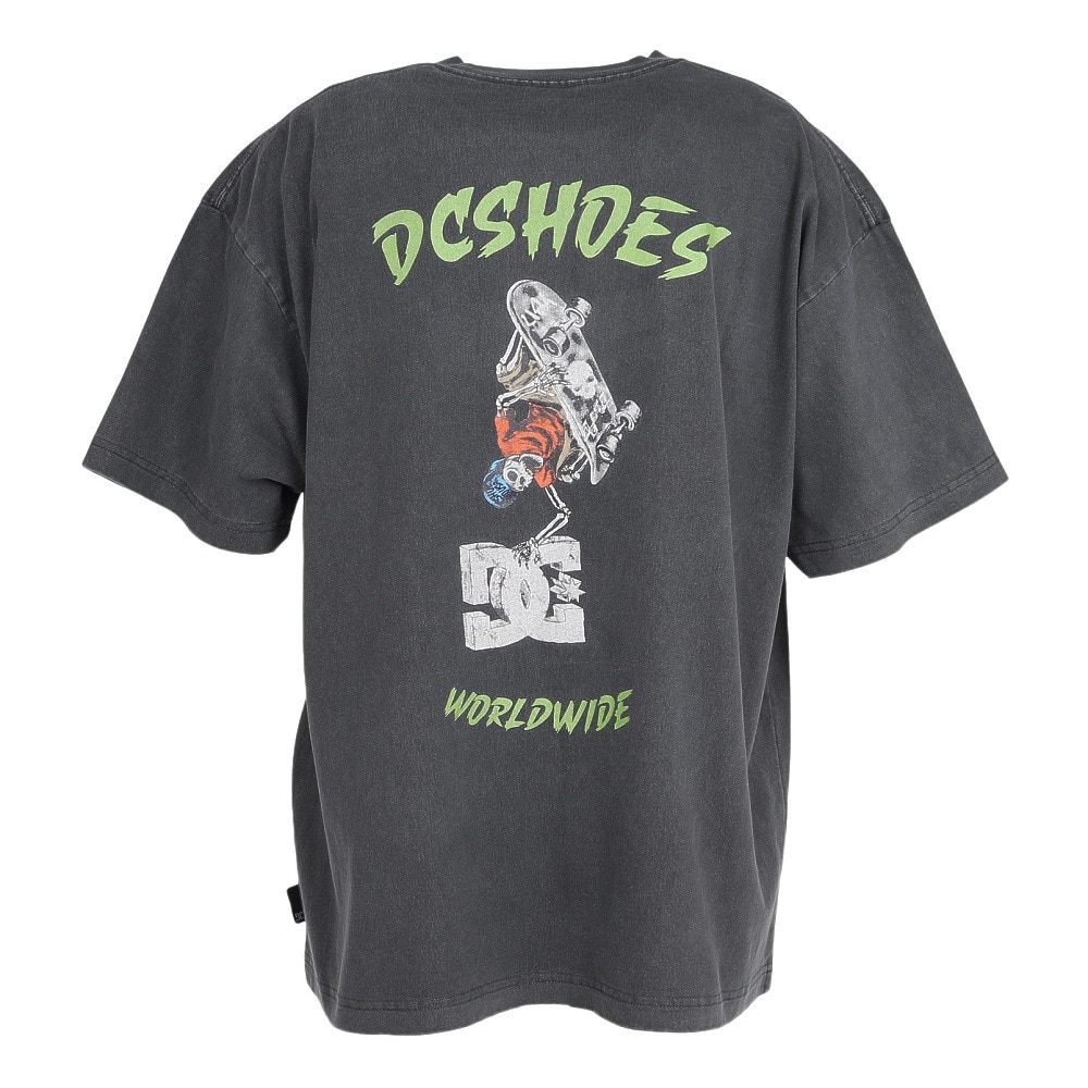 ディーシーシューズ（DC SHOES）（メンズ）SKATE SKULL 半袖Tシャツ 25SPDST251090BKD