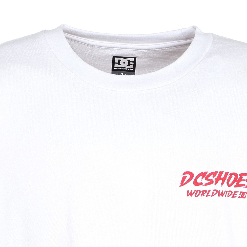 ディーシーシューズ（DC SHOES）（メンズ）SKATE SKULL 半袖Tシャツ 25SPDST251090WHT